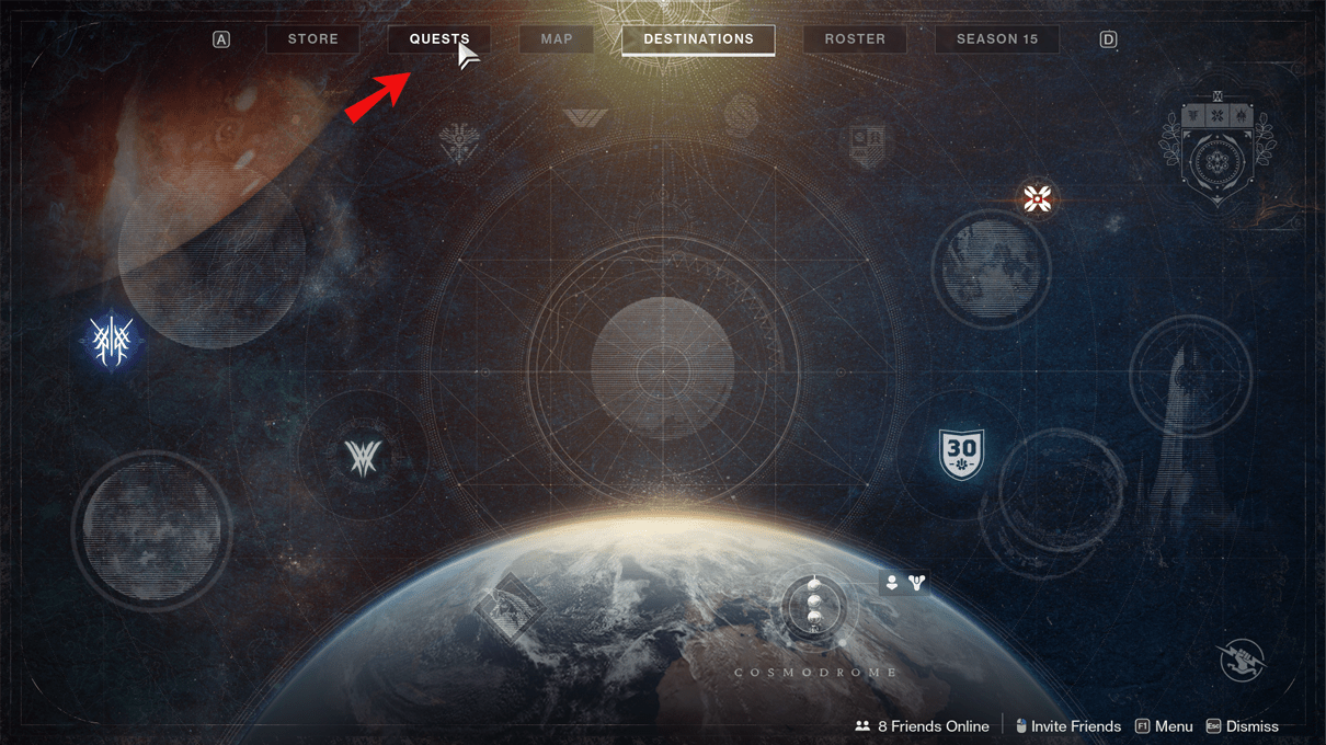 Destiny Map