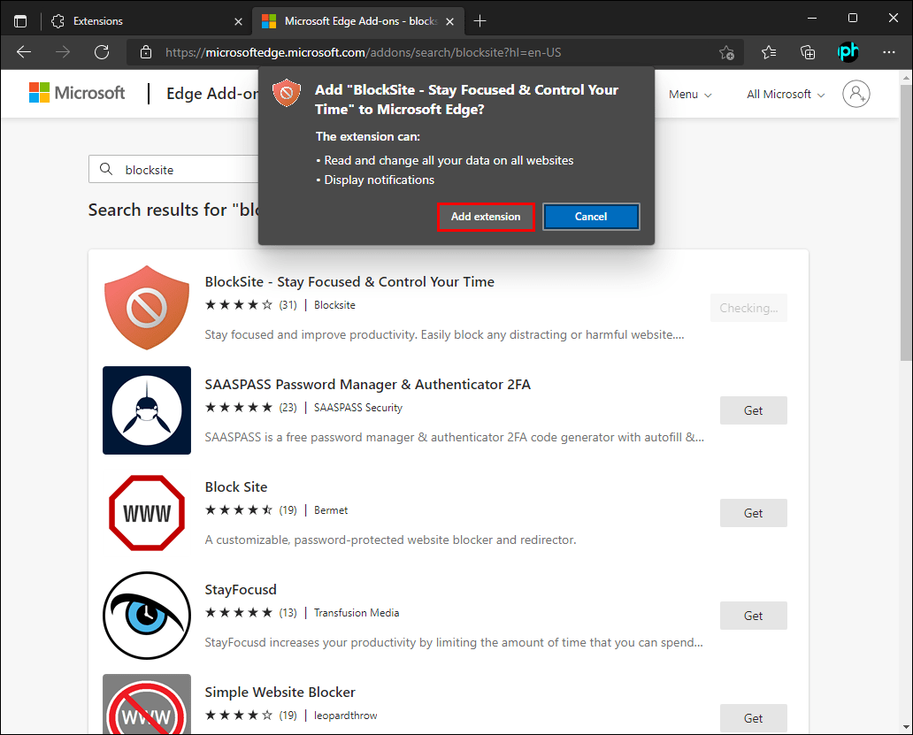 Árbol de tochi Predecesor codicioso block site microsoft edge difícil