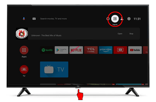 How to Change the Input on a TCL TV
