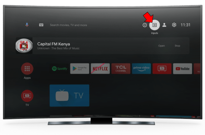 How to Change the Input on a TCL TV
