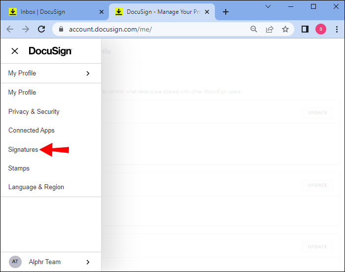 How To Change a Signature in DocuSign