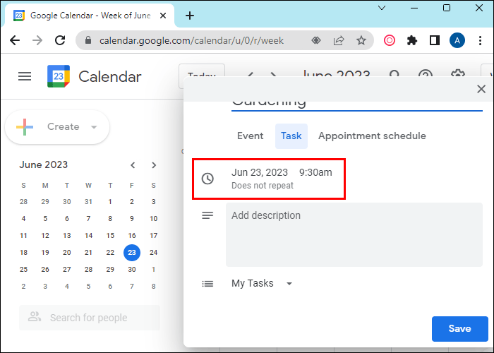 Google Calendar How to Add a Reminder