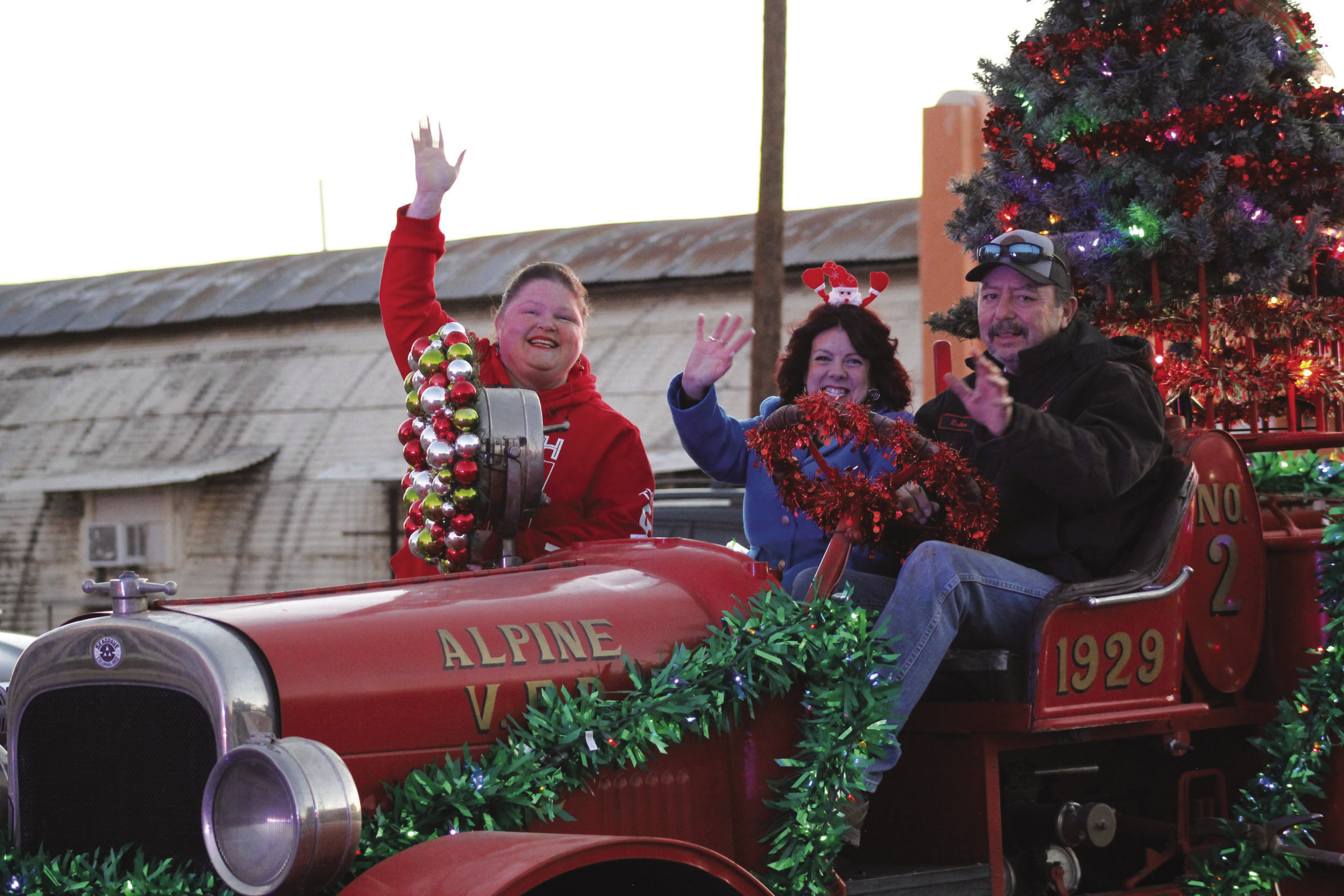 A parade of Christmas smiles Alpine Avalanche