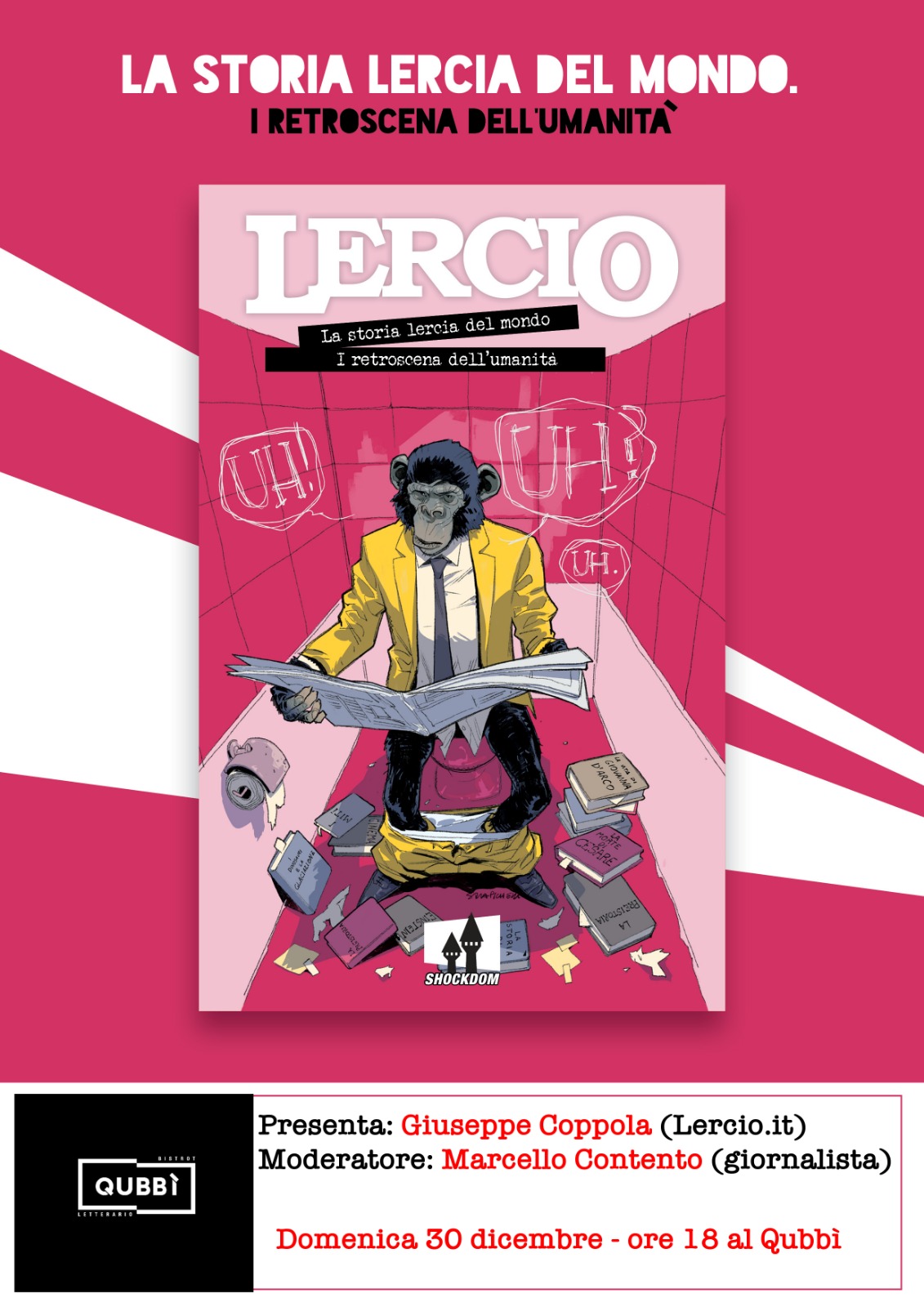 Presentazione Libro di Lercio ad Alcamo “La storia lercia del mondo