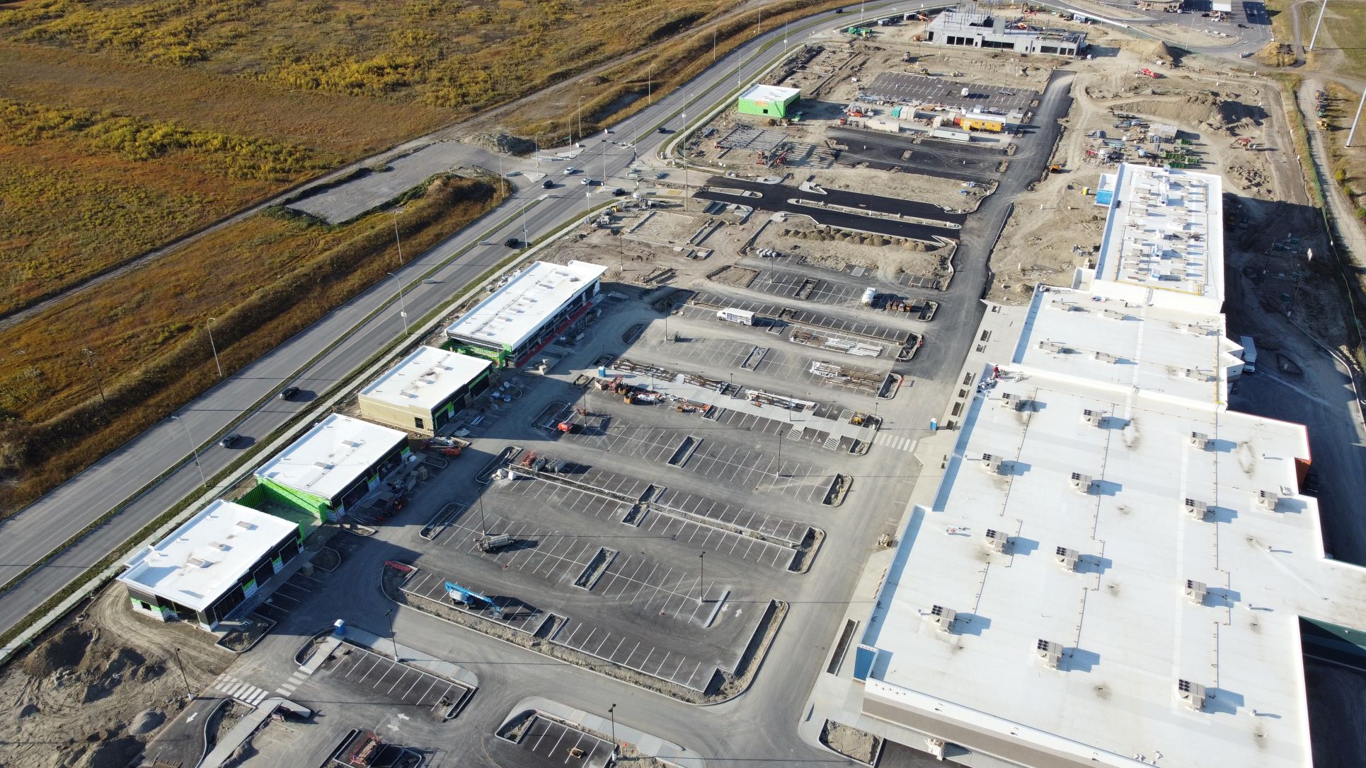 SABR The Shops at Buffalo Run ALSA Road Construction