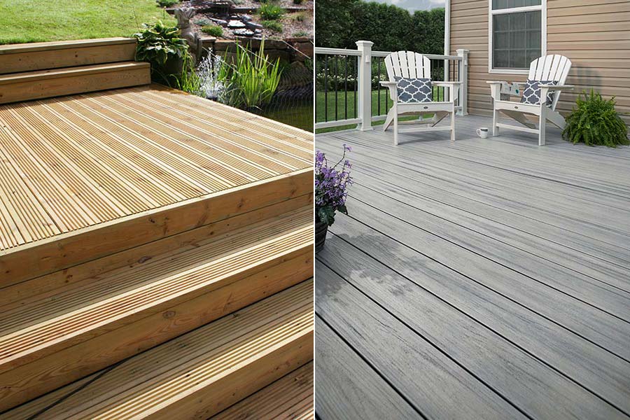 Softwood Timber Decking or Composite Decking Alsford Blog