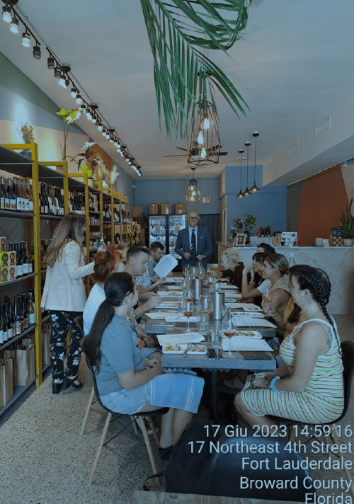 Private wine tasting in Florida AlSisrl