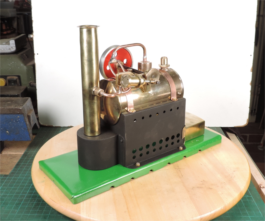 Large Scratch Built Overtype Model Steam Engine