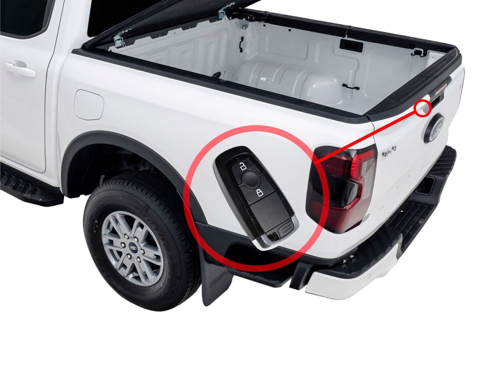 HSP Tailgate Central Locking Kit to suit Ford Ranger / Raptor RA 2023