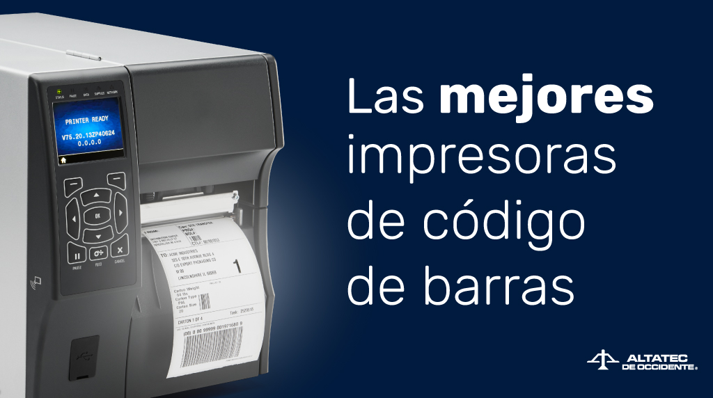 Las Mejores Impresoras De Códigos De Barras Para Etiquetas | Altatec