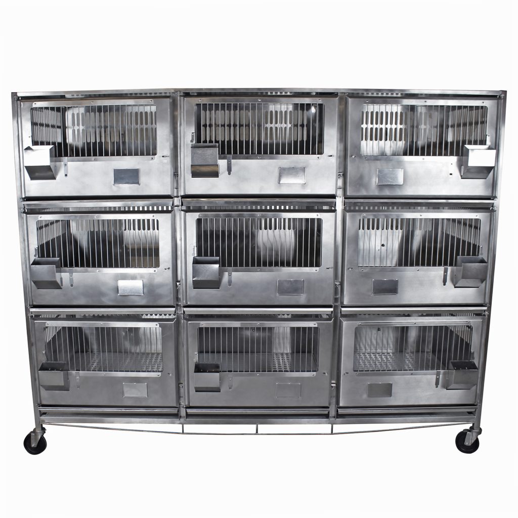 6Cage Rabbit Housing Unit 6 Sq. Ft. Alternative Design
