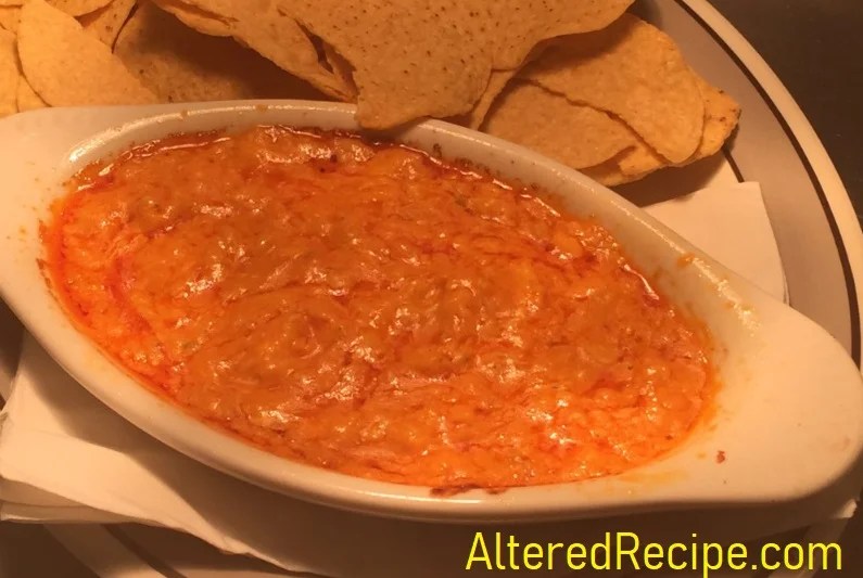 Buffalo HotWing Cheese Dip Altered Recipe