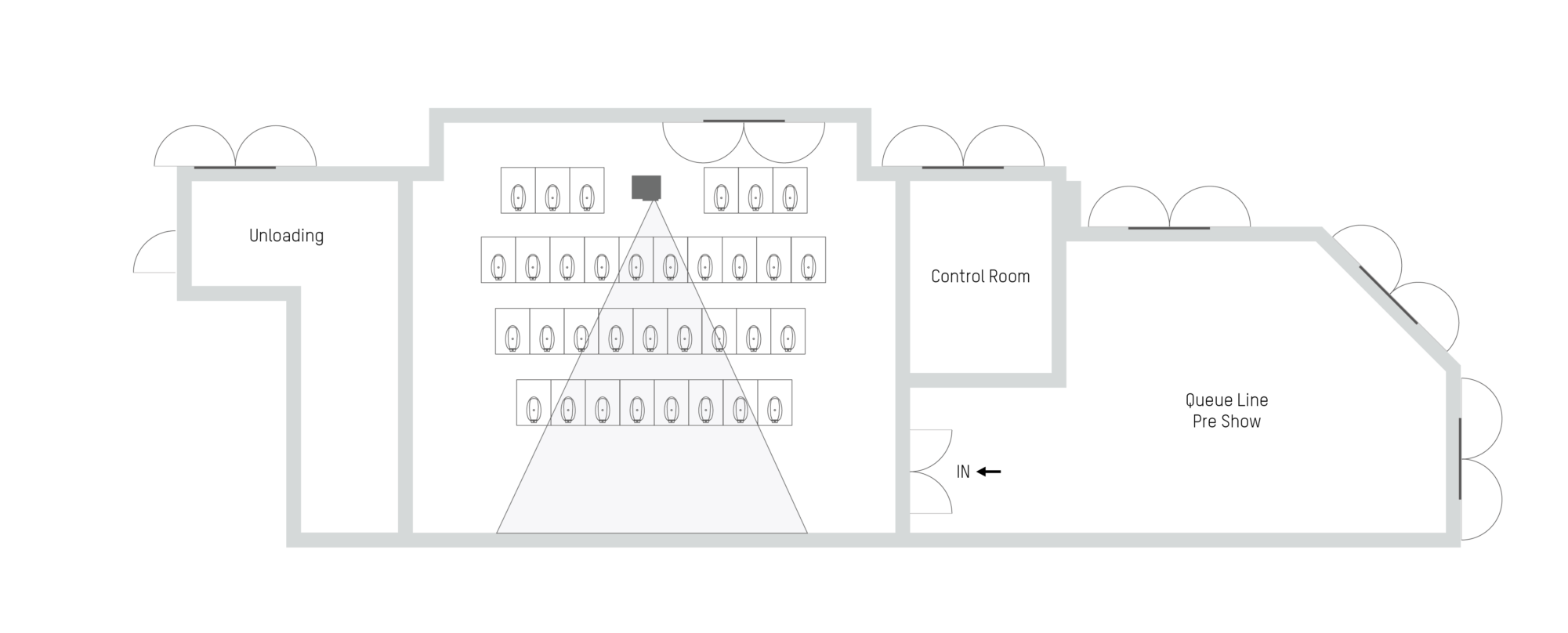 Popcorn Panic, Hamanako Palpal, Japan Alterface Interactive Dark Rides