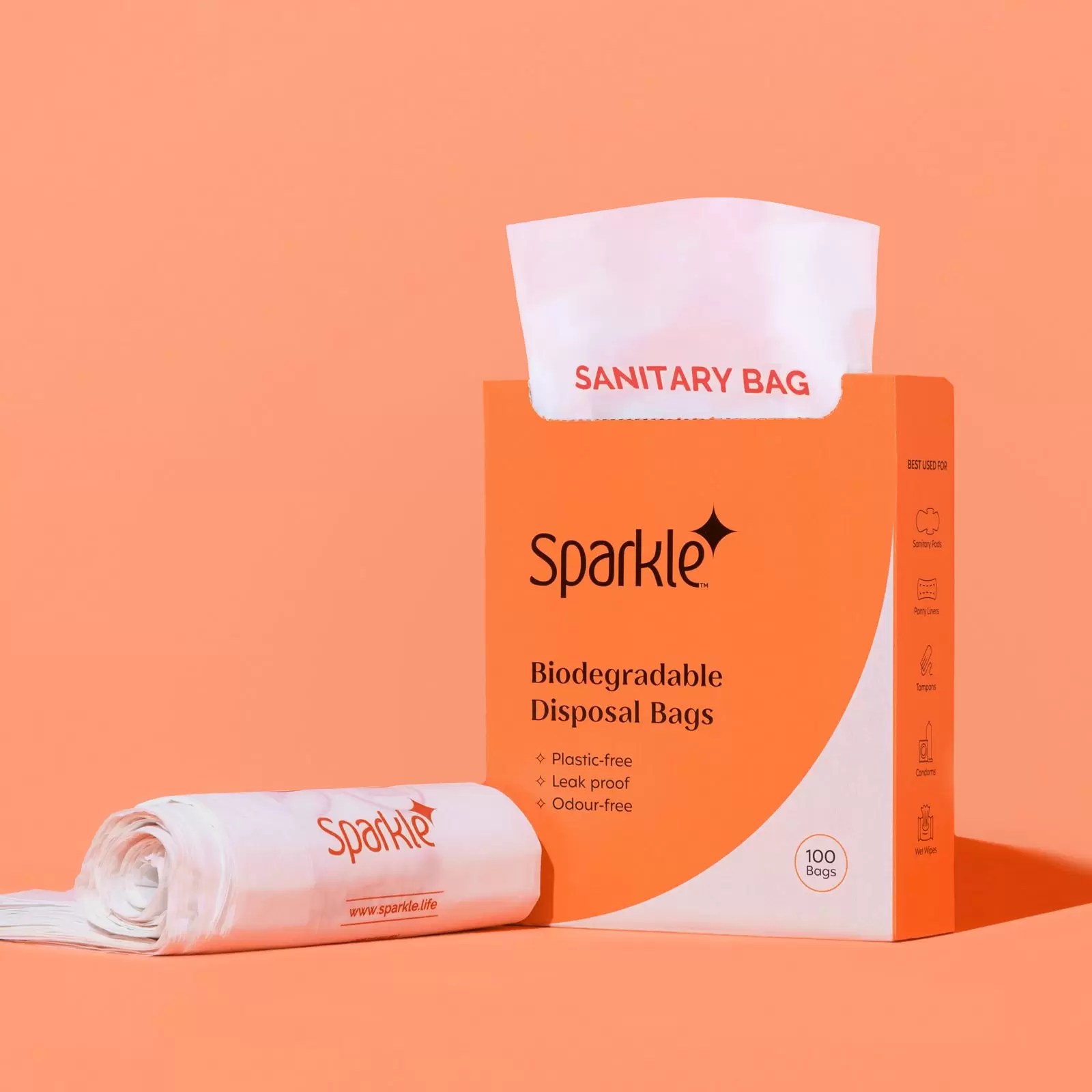Sparkle Disposable Bags How To Dispose Sanitary Pads