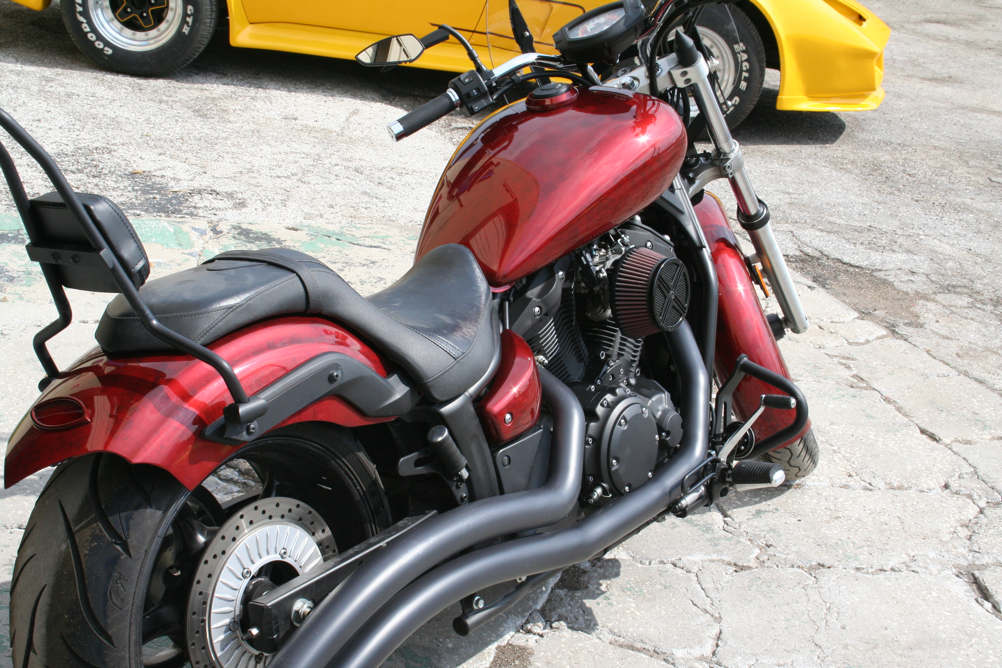 Harley, Motorcycles, custom painting, flames, tampa, fl,brandon