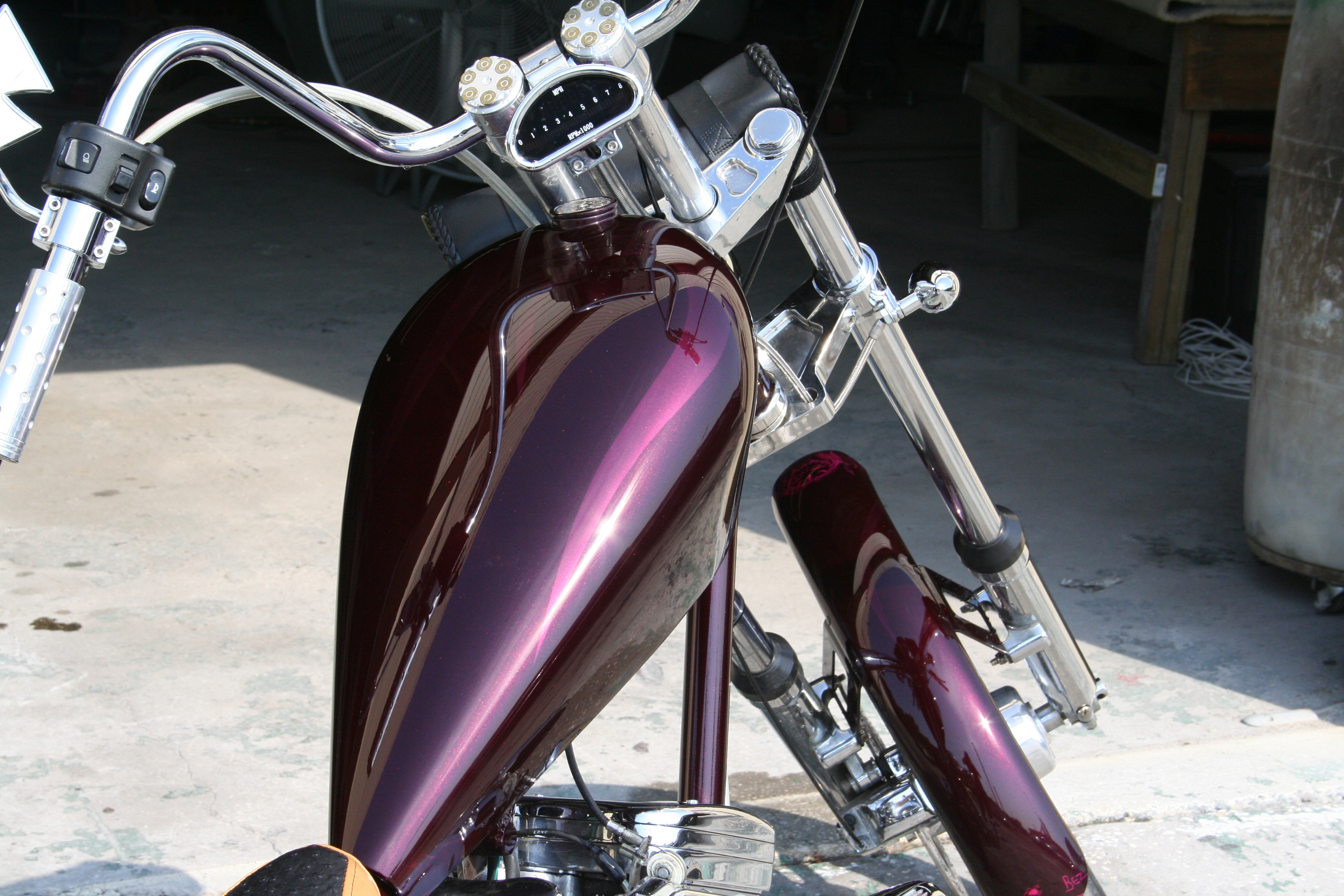 Harley, Motorcycles, custom painting, flames, tampa, fl,brandon