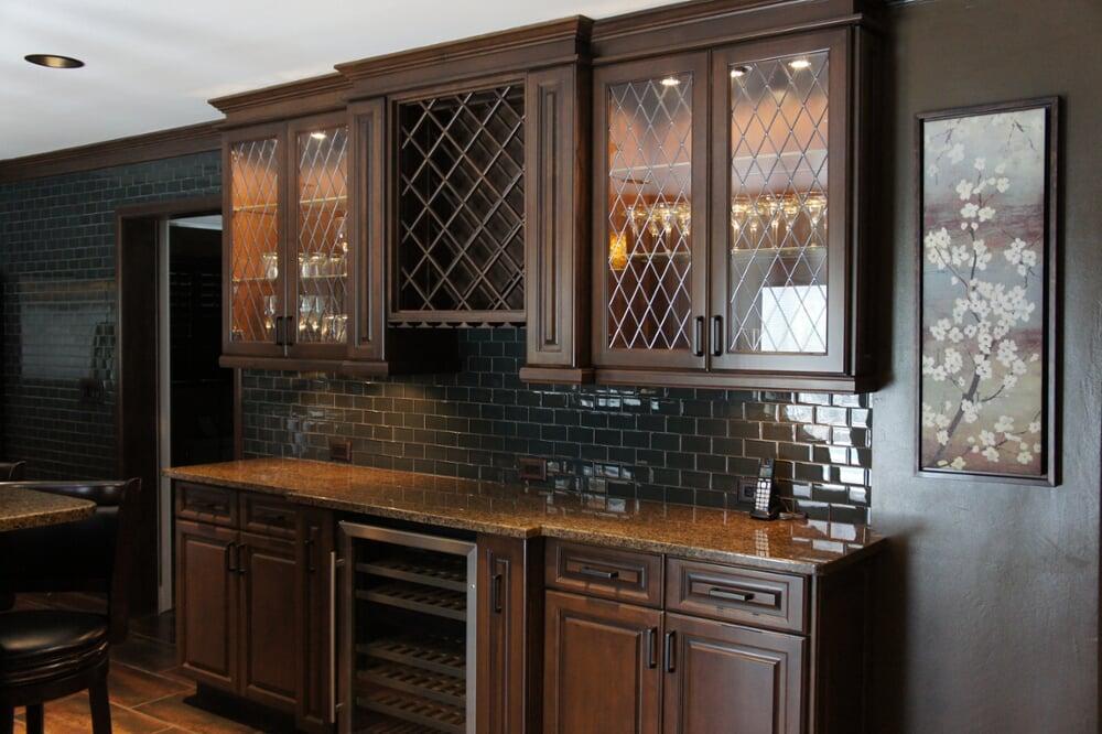 Leaded Glass Kitchen