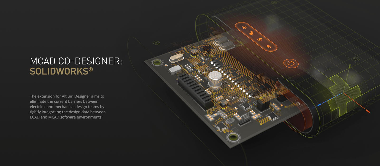 Altium MCAD CoDesigner Extension for SOLIDWORKS