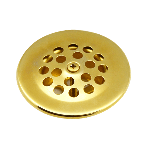 Bathtub Grid Strainer Polished Gold Bathroom Accessories Aluids