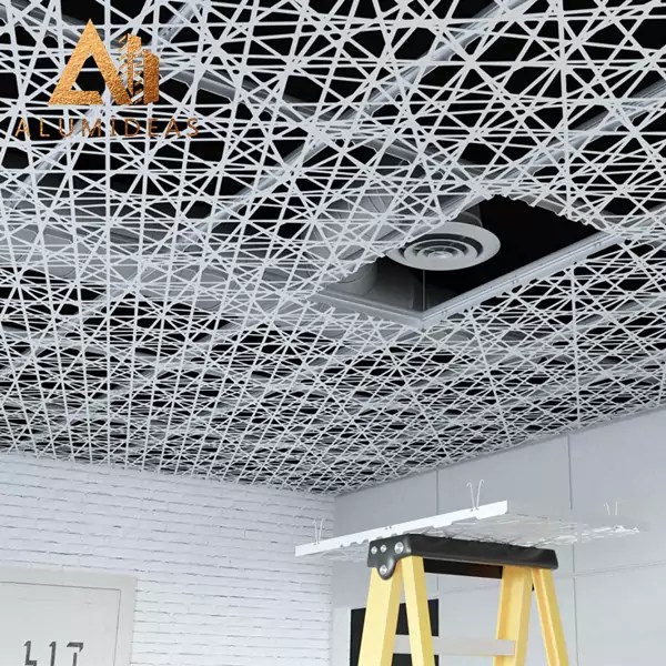 Plain metal ceilings - Alumideas