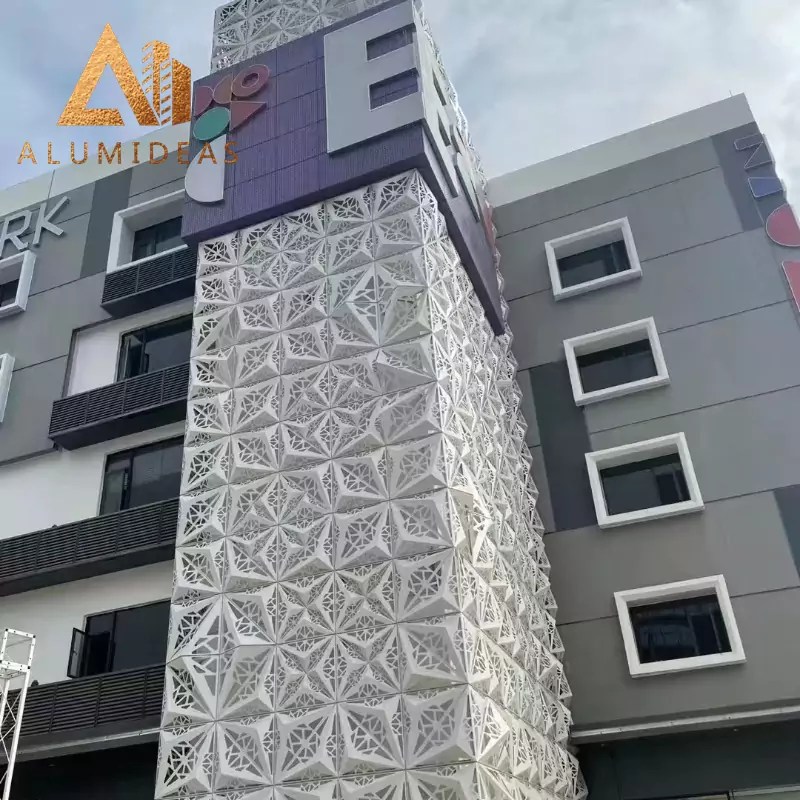 What is aluminum facade? Alumideas