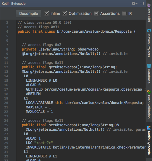 Bean Validation no Kotlin Alura