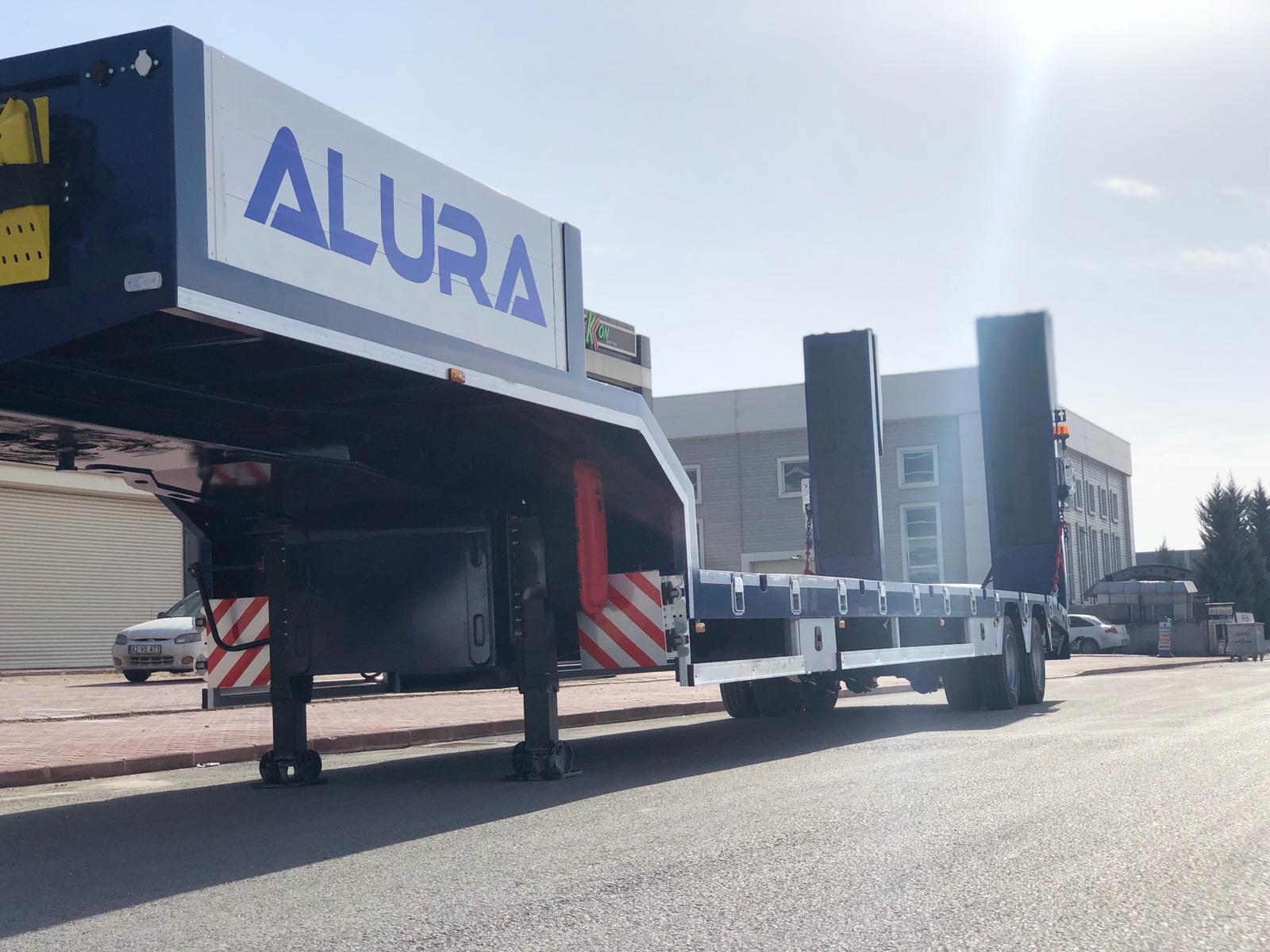 New 2 Axles Lowbed Trailers ALURA TRAILER