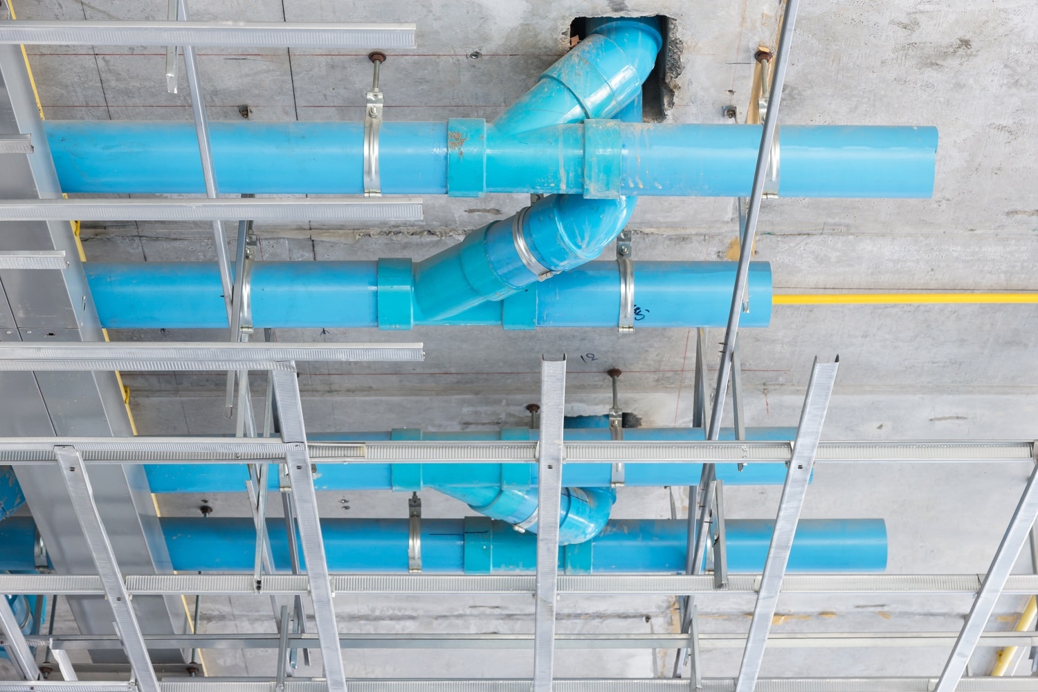 Commercial Epoxy Coating of Water Pipes Alvarez Plumbing & AC