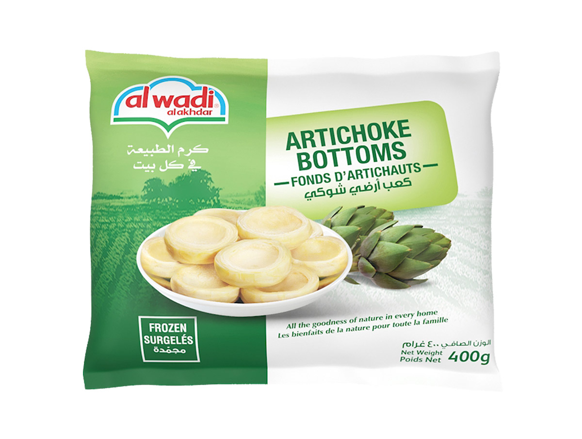Frozen Artichoke Bottoms Al Wadi Al Akhdar