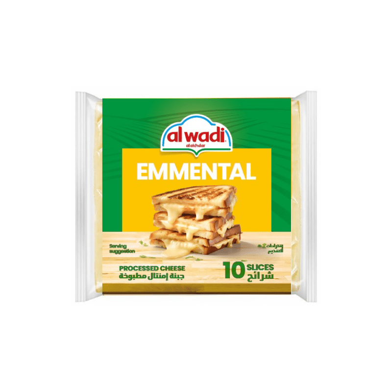 Emmental Cheese Slices Al Wadi Al Akhdar