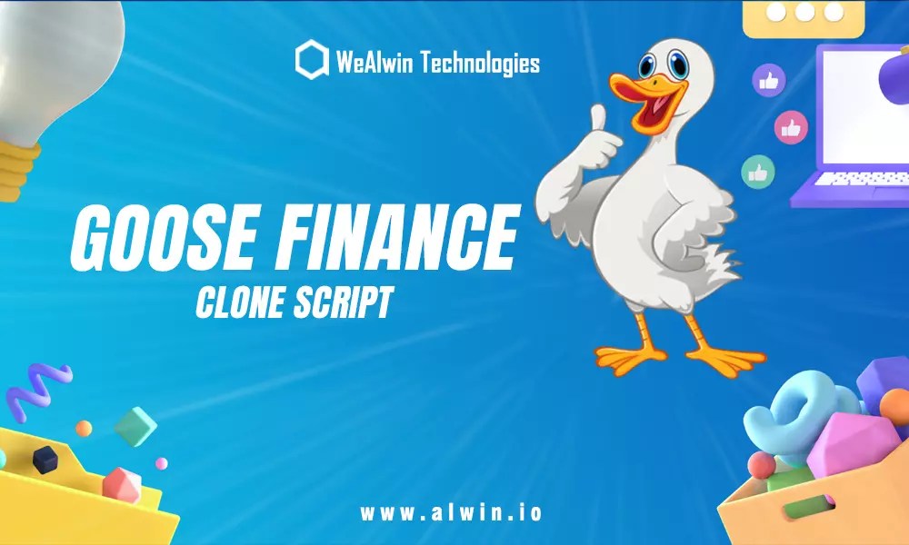 Goose Finance Clone Script ReadyMade Goose Finance Clone Software