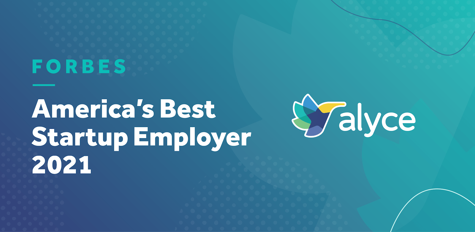 Alyce Named ‘America’s Top 100 Best Startup Employers’ Forbes