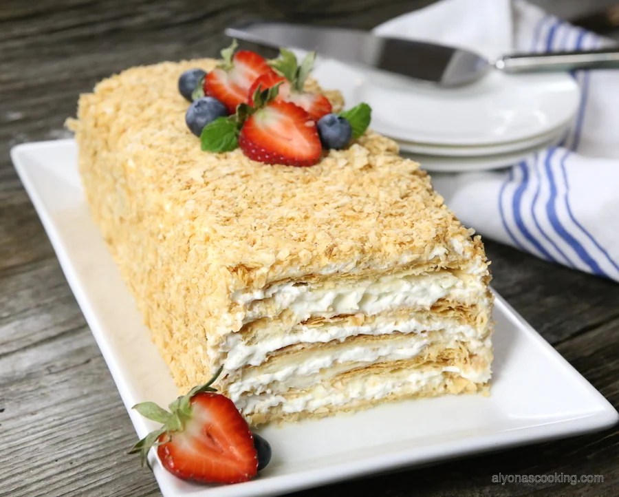 Easy Napoleon Cake