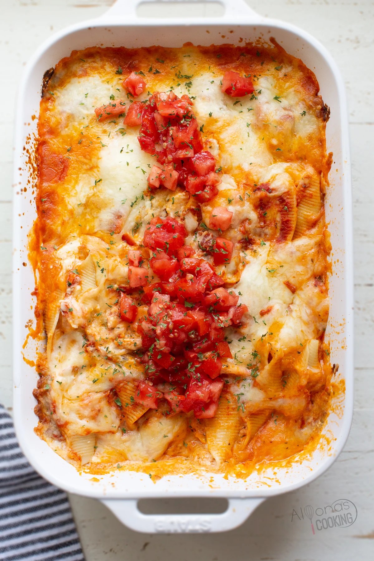 Creamy Seafood Stuffed Shells Recipe