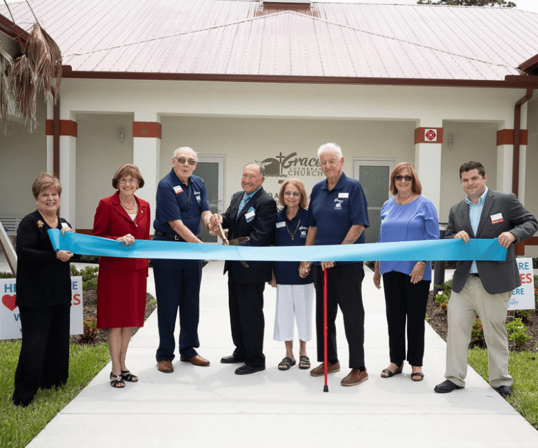 Dedication and Ribbon Cutting of the Leo & Anne Albert Alzheimer's