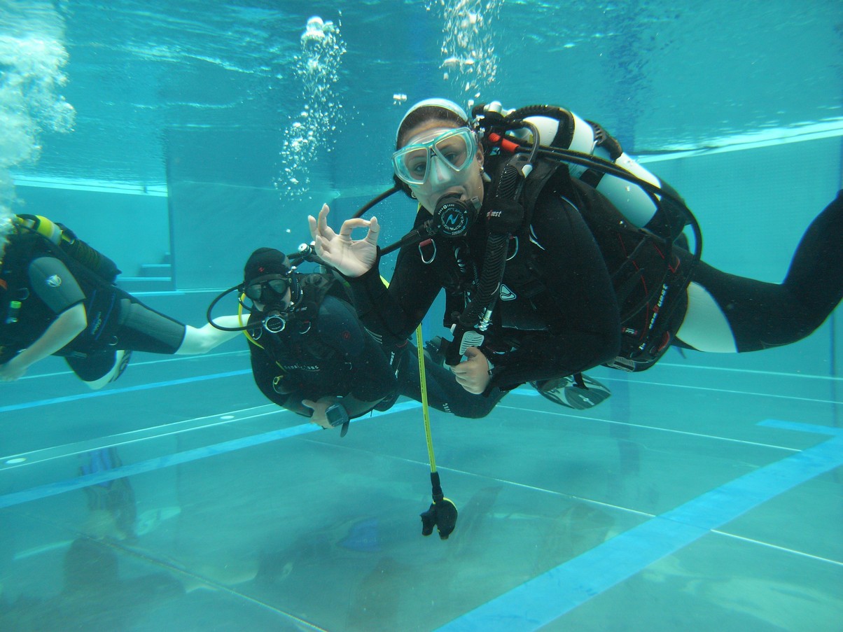 Tauchen in MannheimRheinau