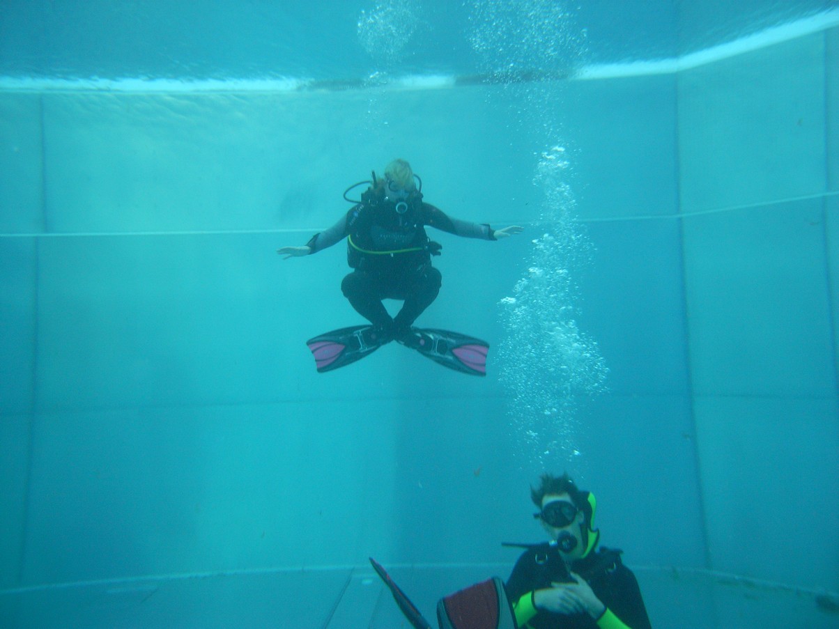 Tauchen in MannheimRheinau