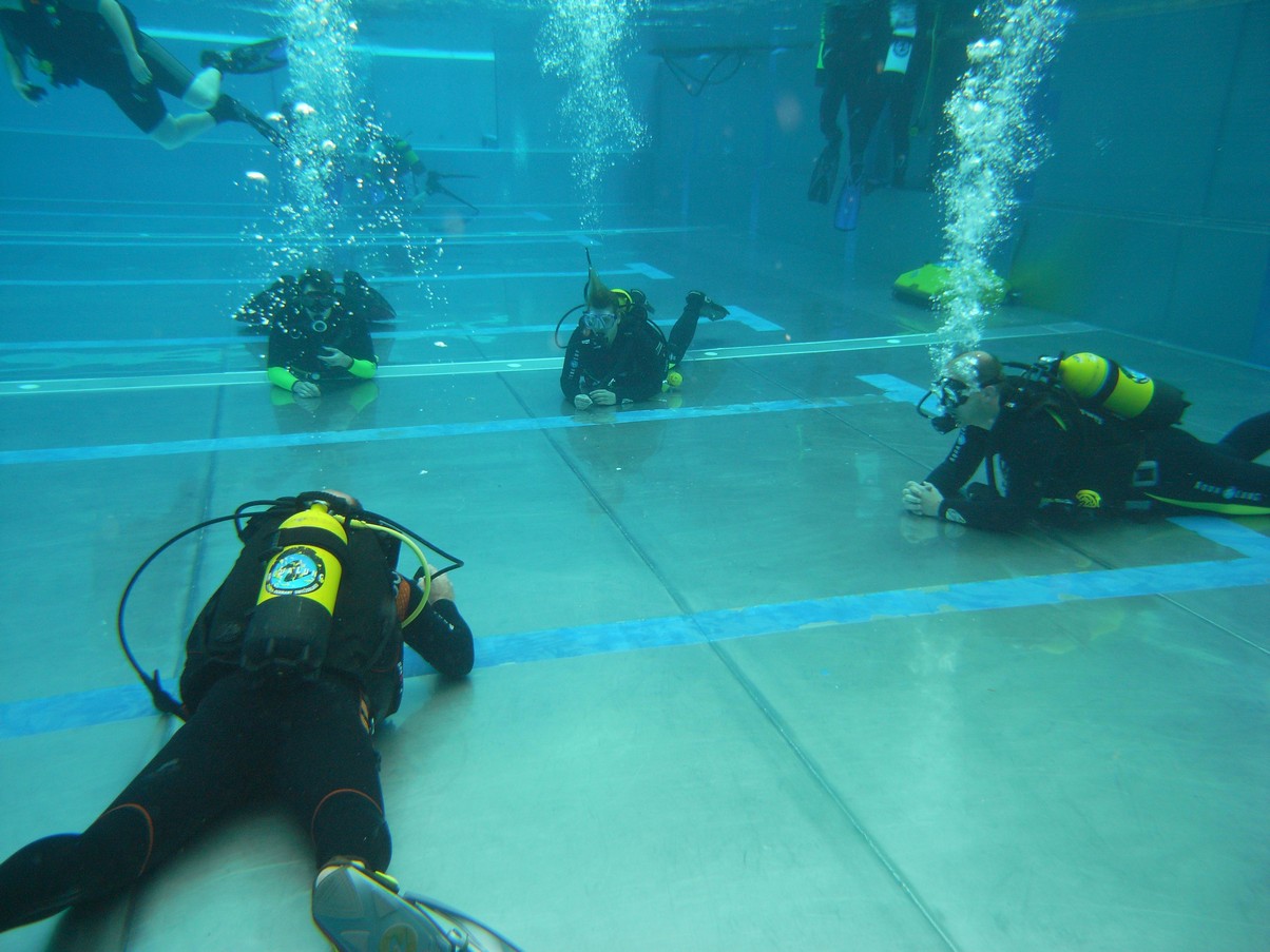 Tauchen in MannheimRheinau