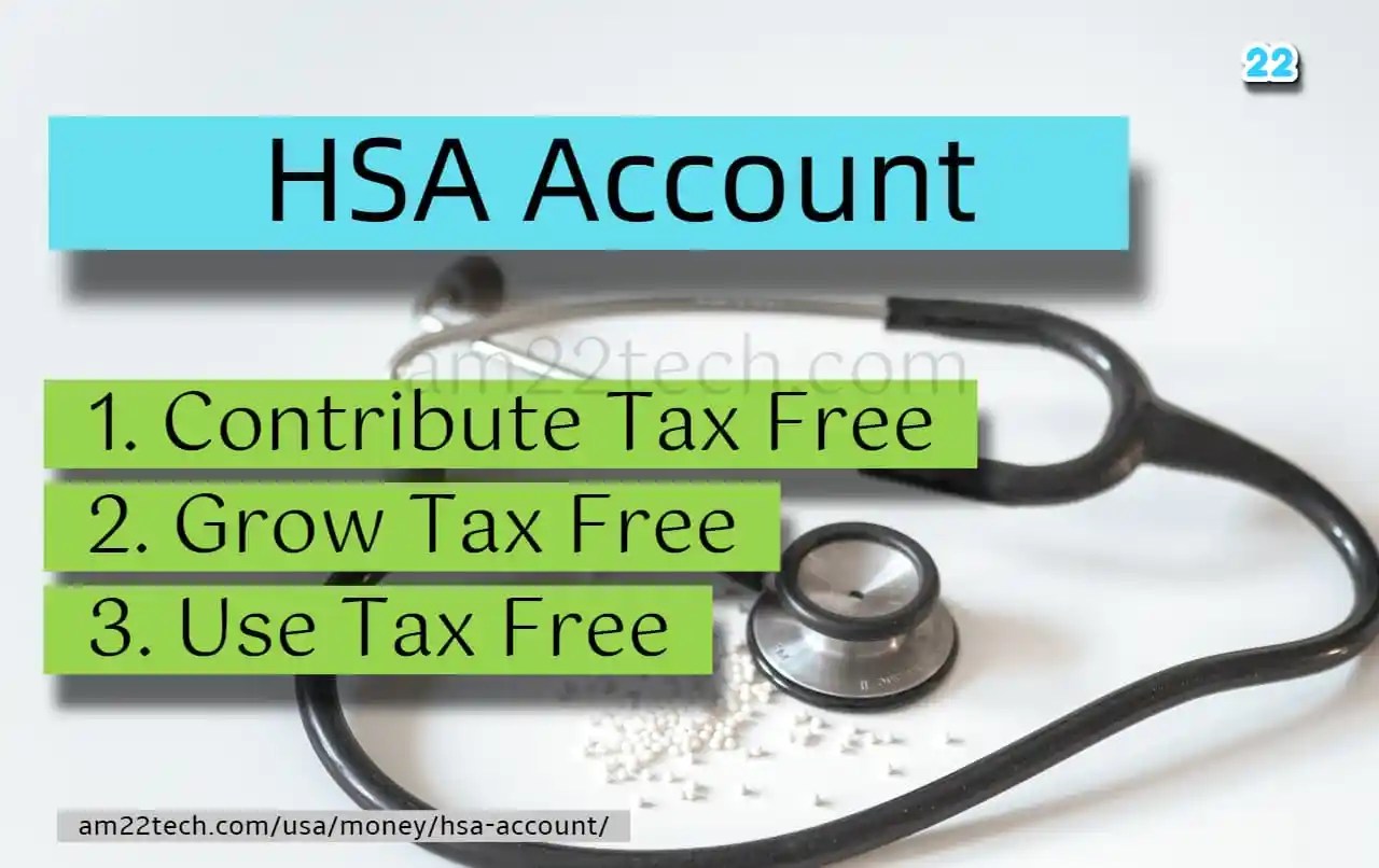 HSA Account is Tax-Free Money, Invest in Stocks, Use for Medical