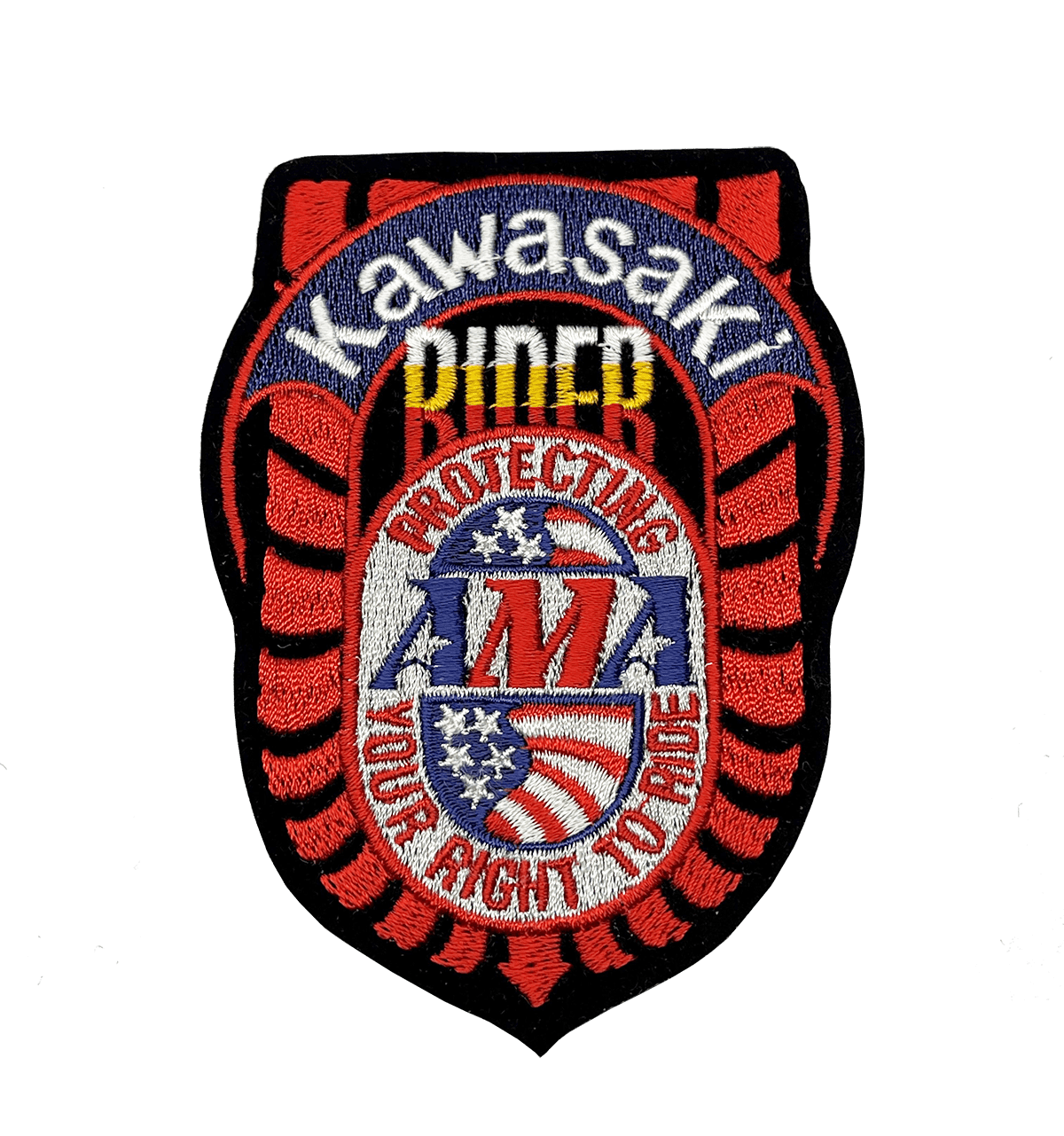 AMA Kawasaki Rider Patch AMA Gear