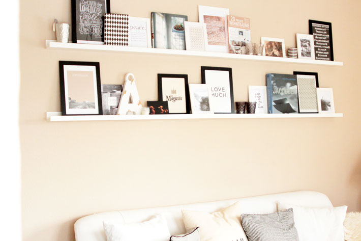 Neue Regale an der Wand.. na endlich! Amalie loves Denmark
