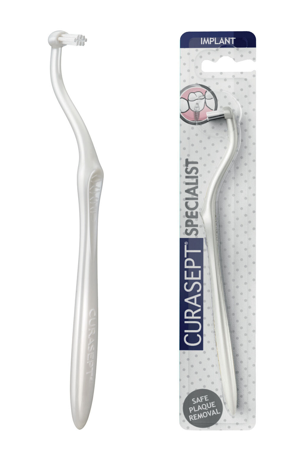 Curasept Specialist Implant Toothbrush For Cleaning Implants