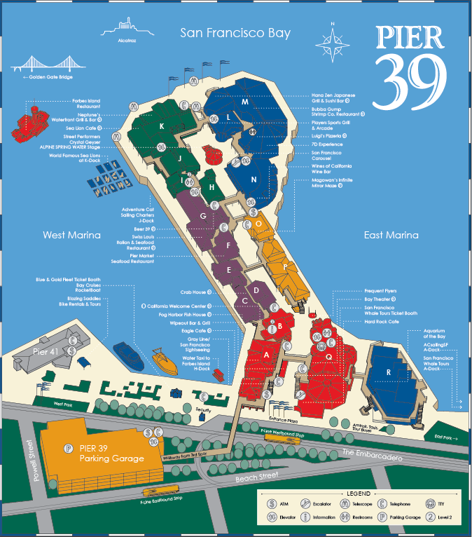 San Francisco Pier 33 parking Parkopedia