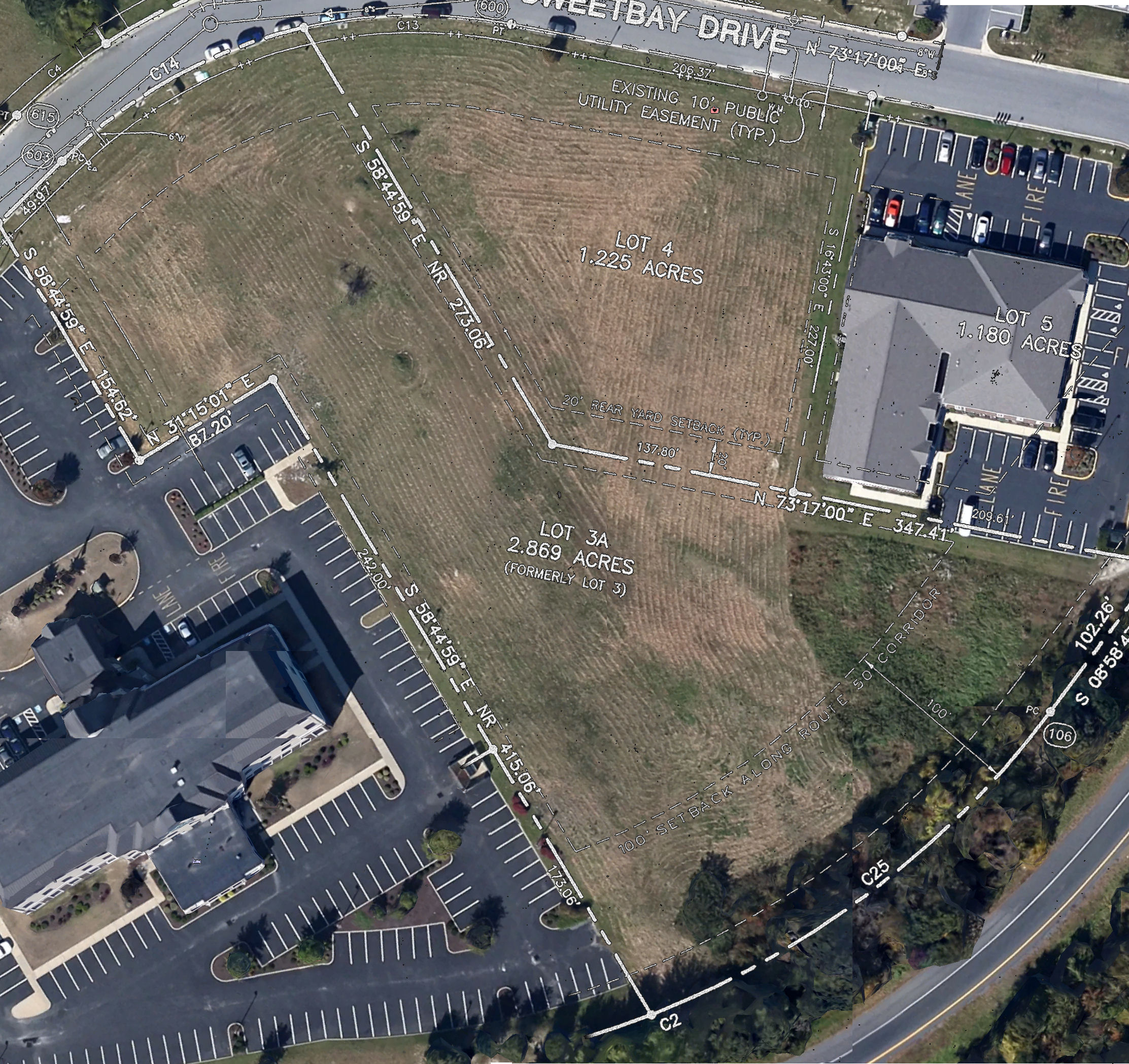 92415 Bank Owned Real Estate Auction 2 Commercial Lots in Salisbury