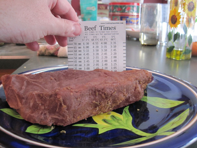 Sous Vide Thickness Ruler