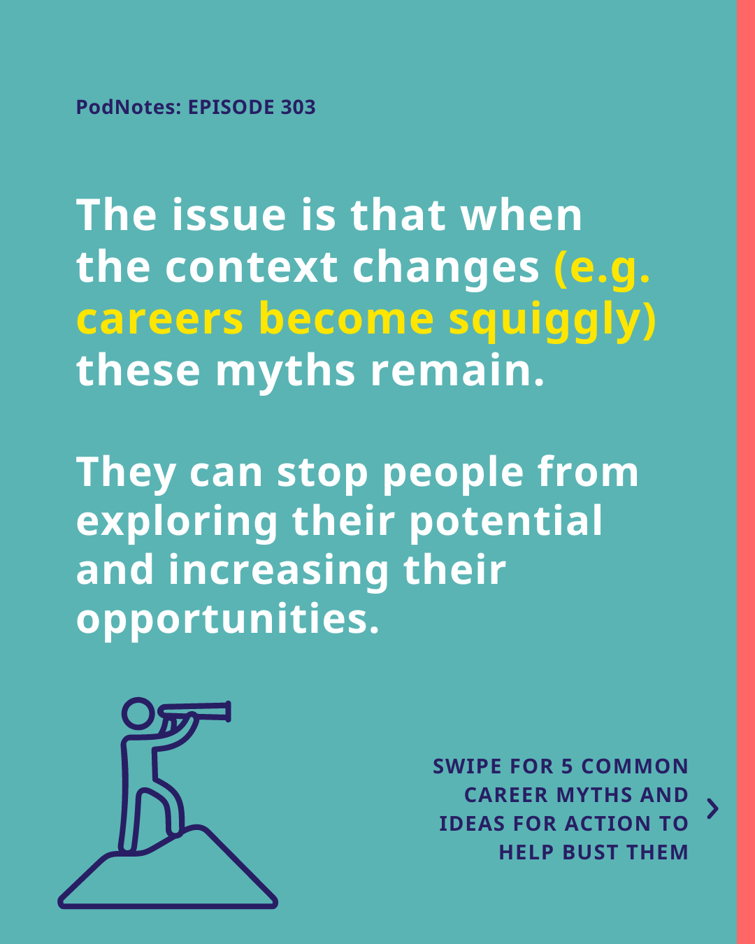 How to bust the career myths that hold you back Amazing If(06)