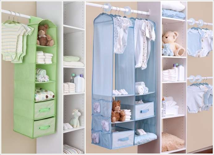 15 Awesome Baby Nursery Storage Ideas
