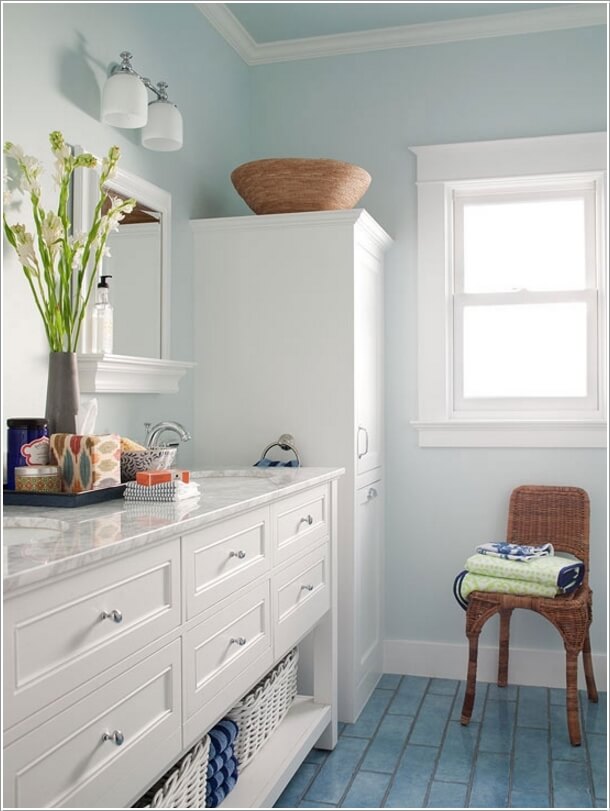 15 Color Schemes That Work Well in a Small Bathroom