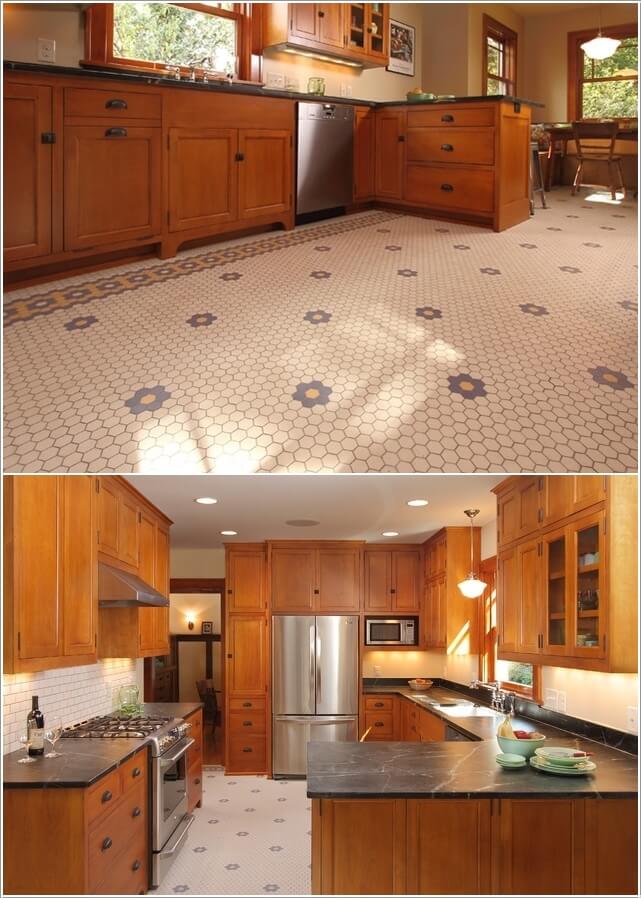 Which Pattern Would You Like Have for Your Kitchen Floor?
