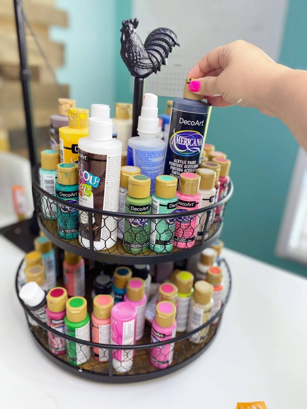 15 Craft Paint Storage Ideas